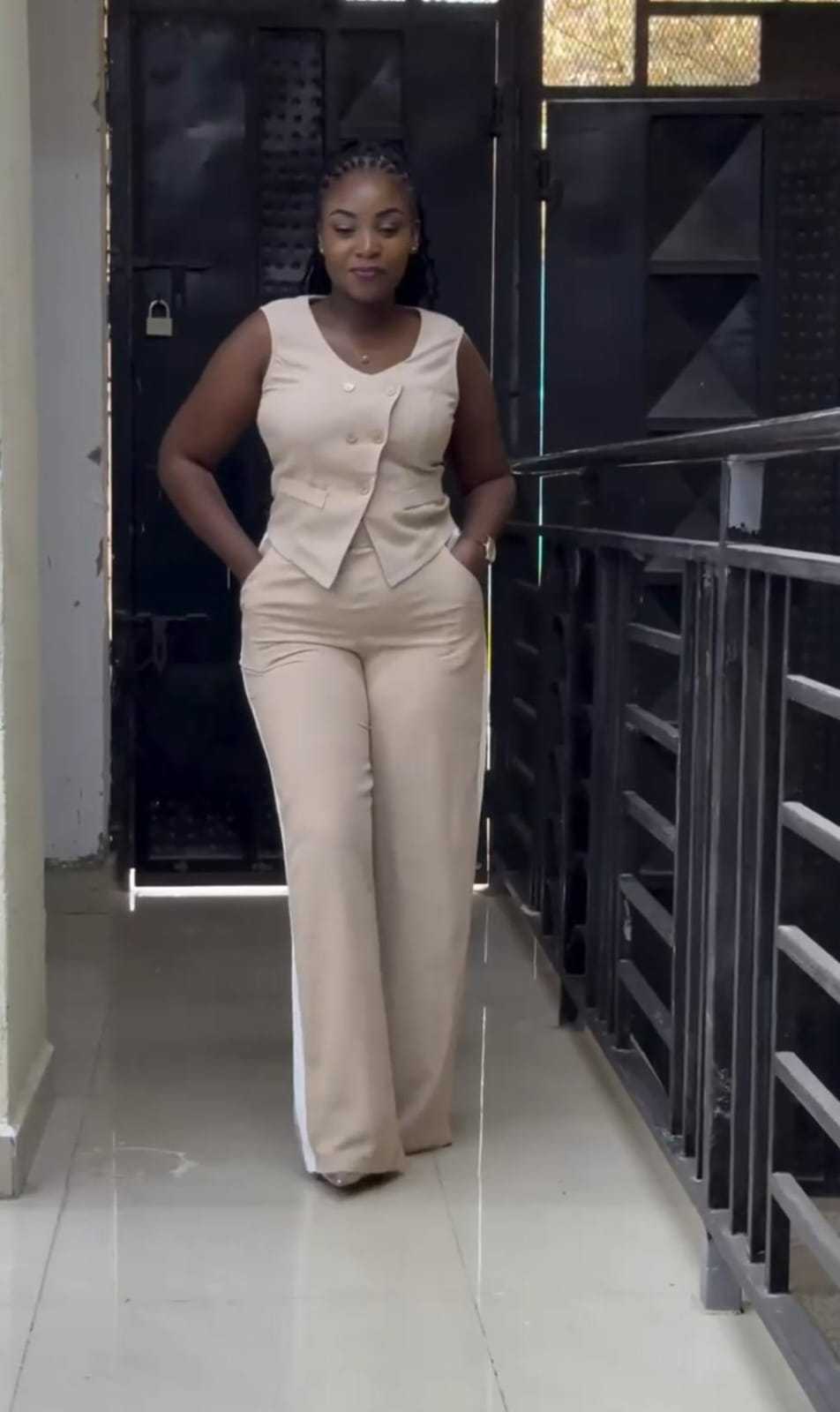 Zara Inspired Waistcoat Set