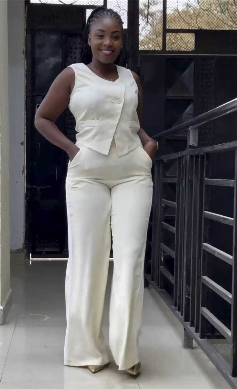 Zara Inspired Waistcoat Set