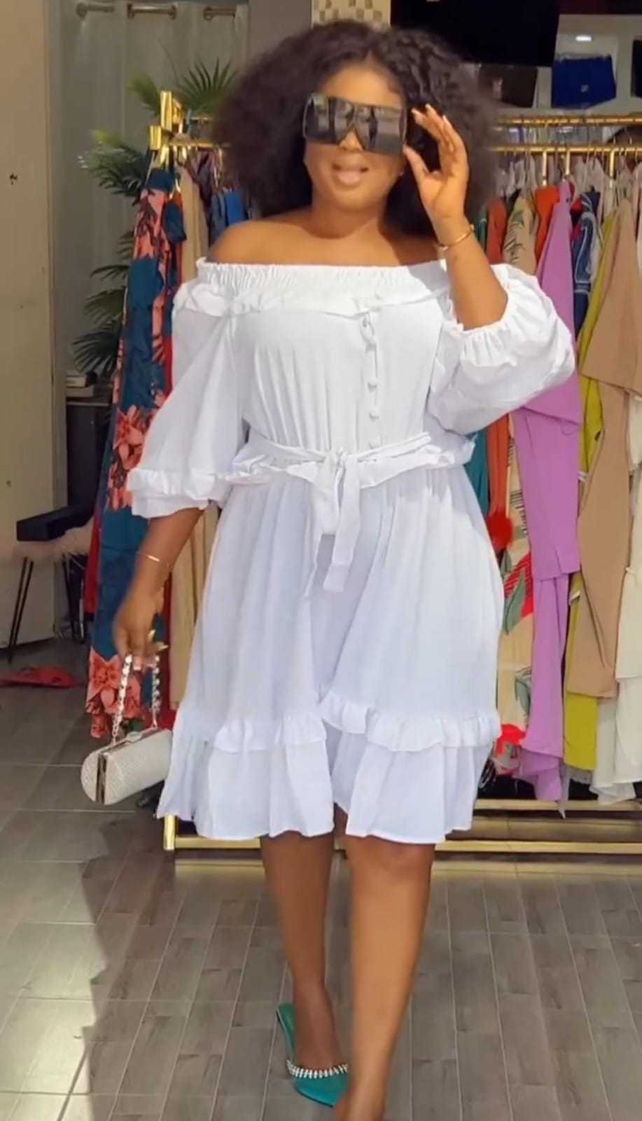 White Sexy Dress