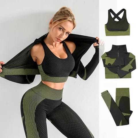 3pc set gym suit