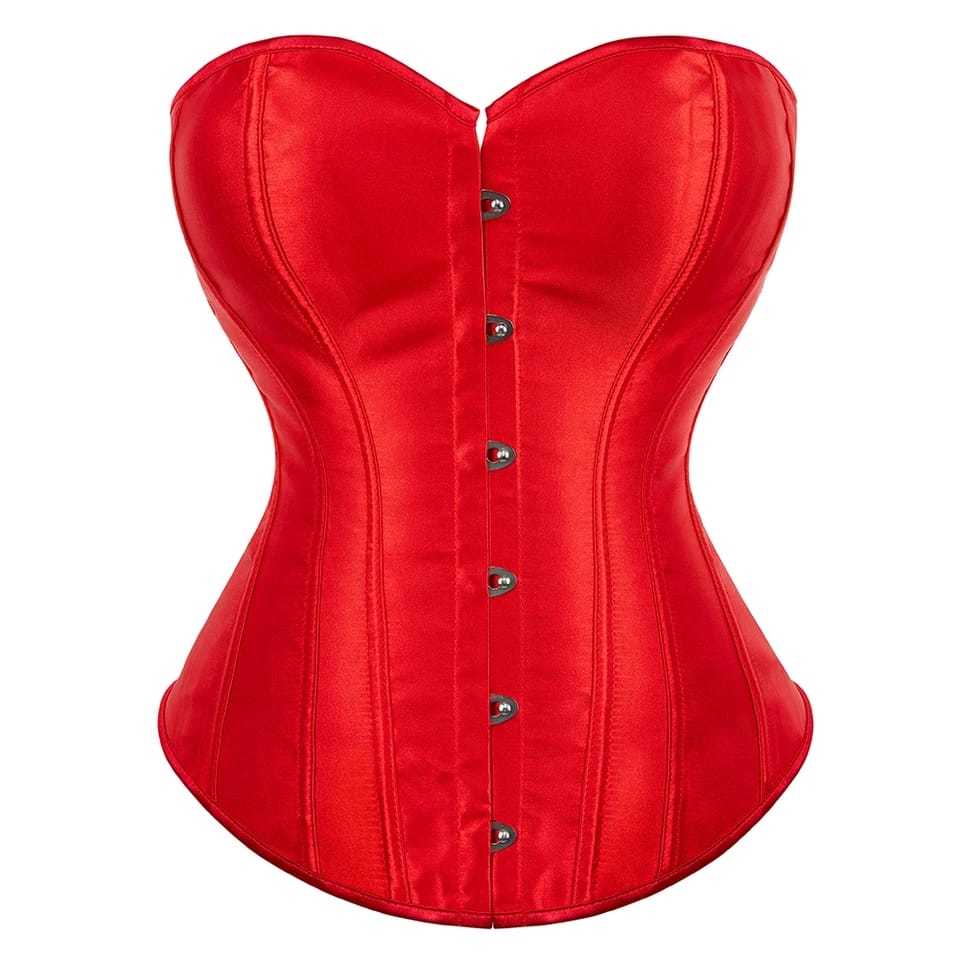 quality silk 2pc corset