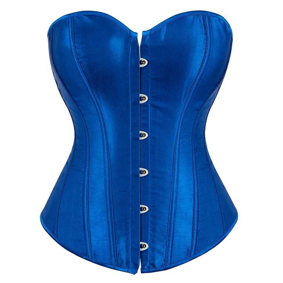quality silk 2pc corset