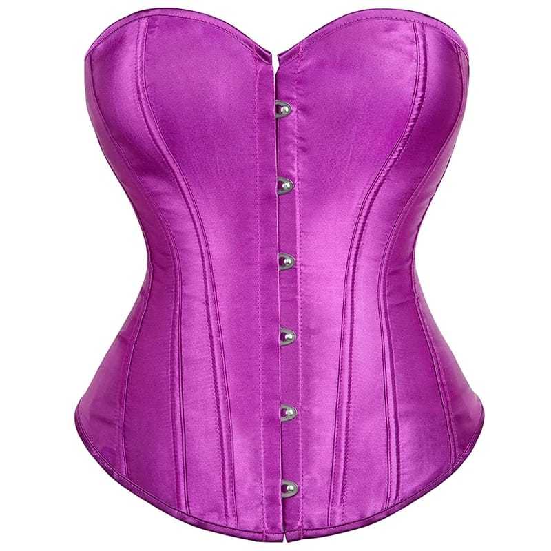 quality silk 2pc corset