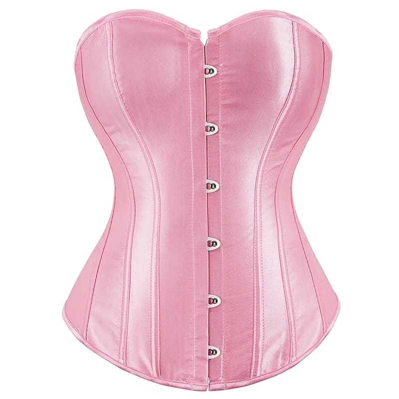 quality silk 2pc corset