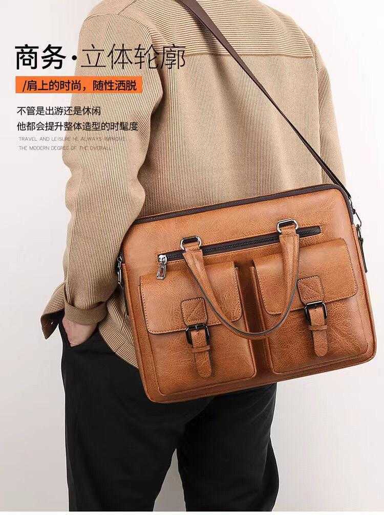 Jeep leather laptop bags