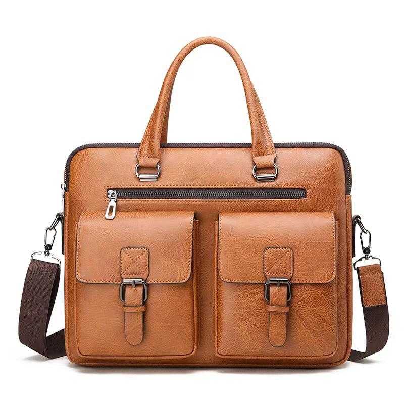 Jeep leather laptop bags