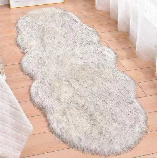 Fox fur mat