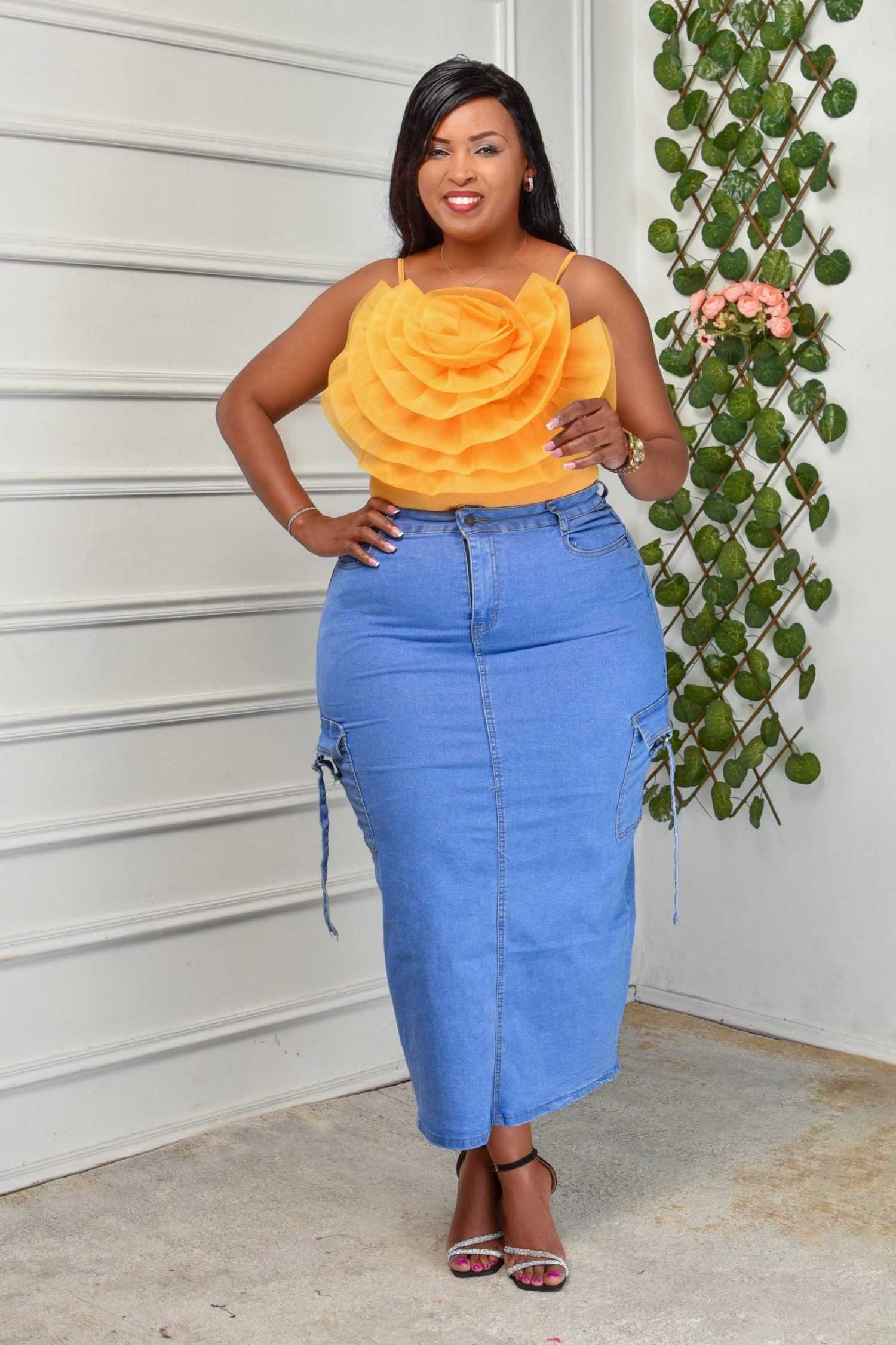 Denim Skirt