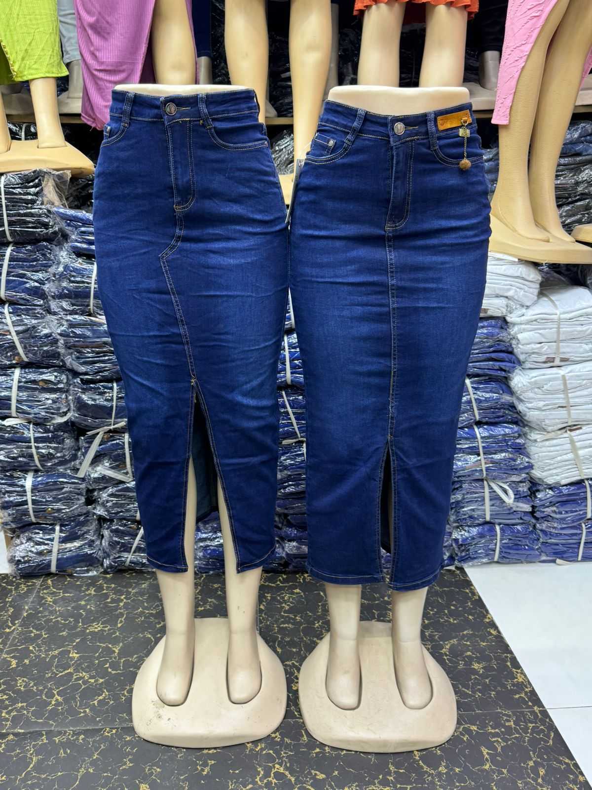 Denim Skirt.