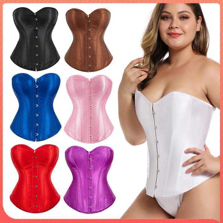 quality silk 2pc corset