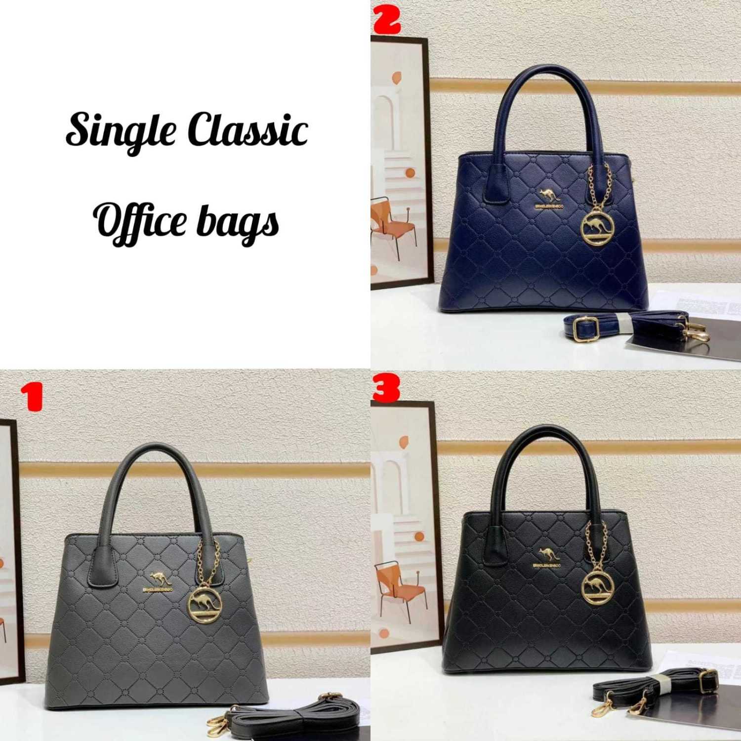 Single Classic Office Bags