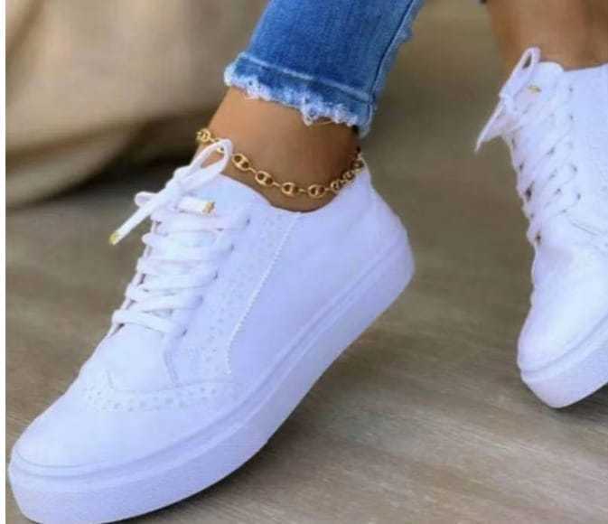 Ladies Suede Sneakers