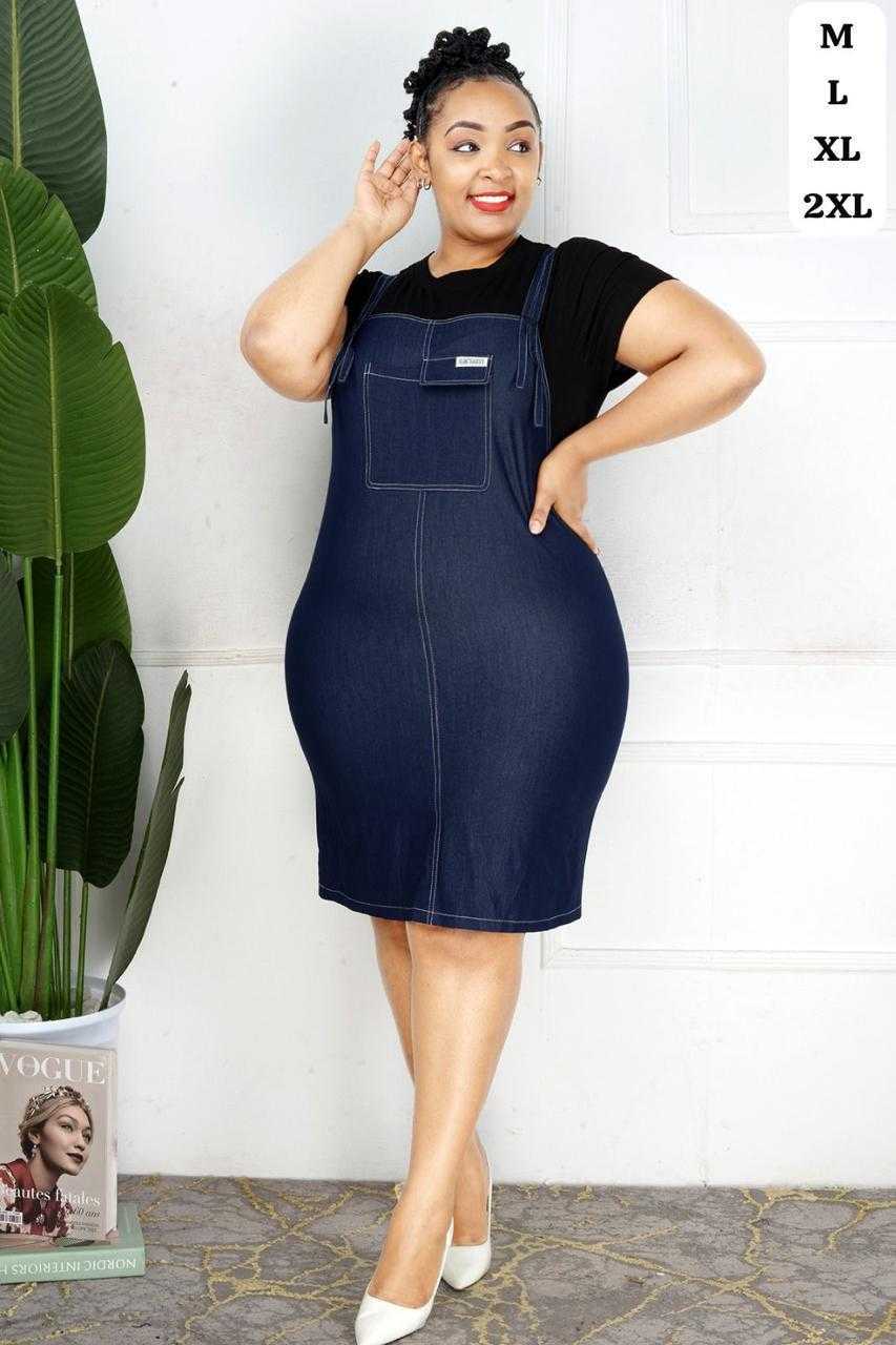 Dungaree Inspired Dress