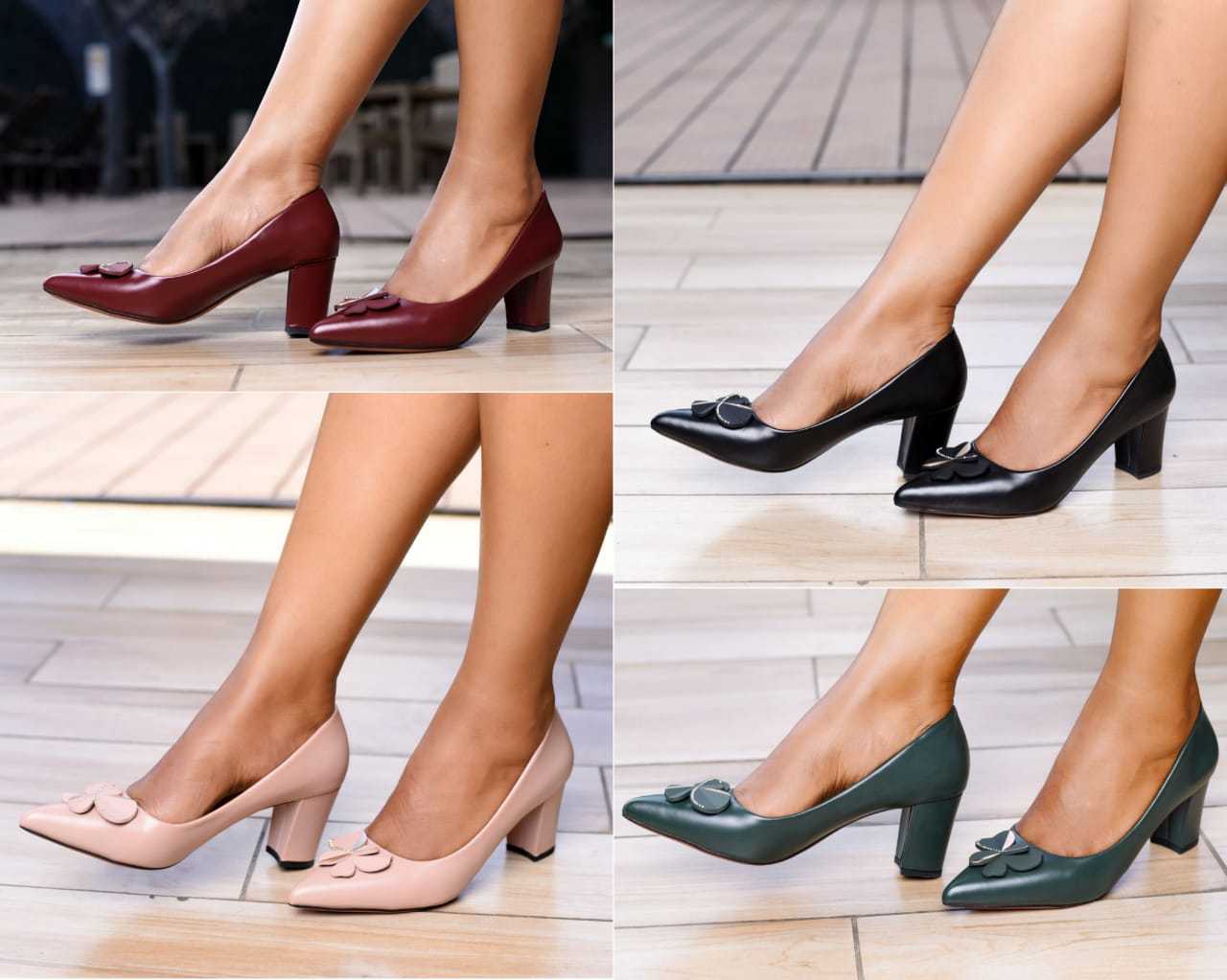 Closed Chunky heels