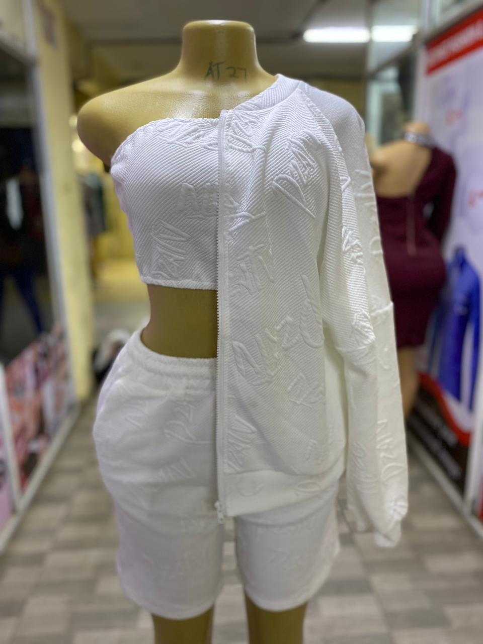 3 piece White Set