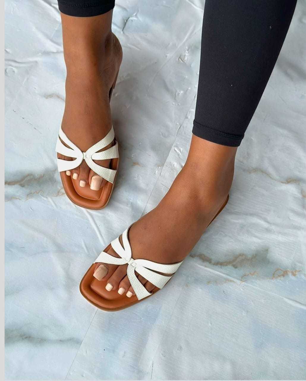 Leather  Slip~on