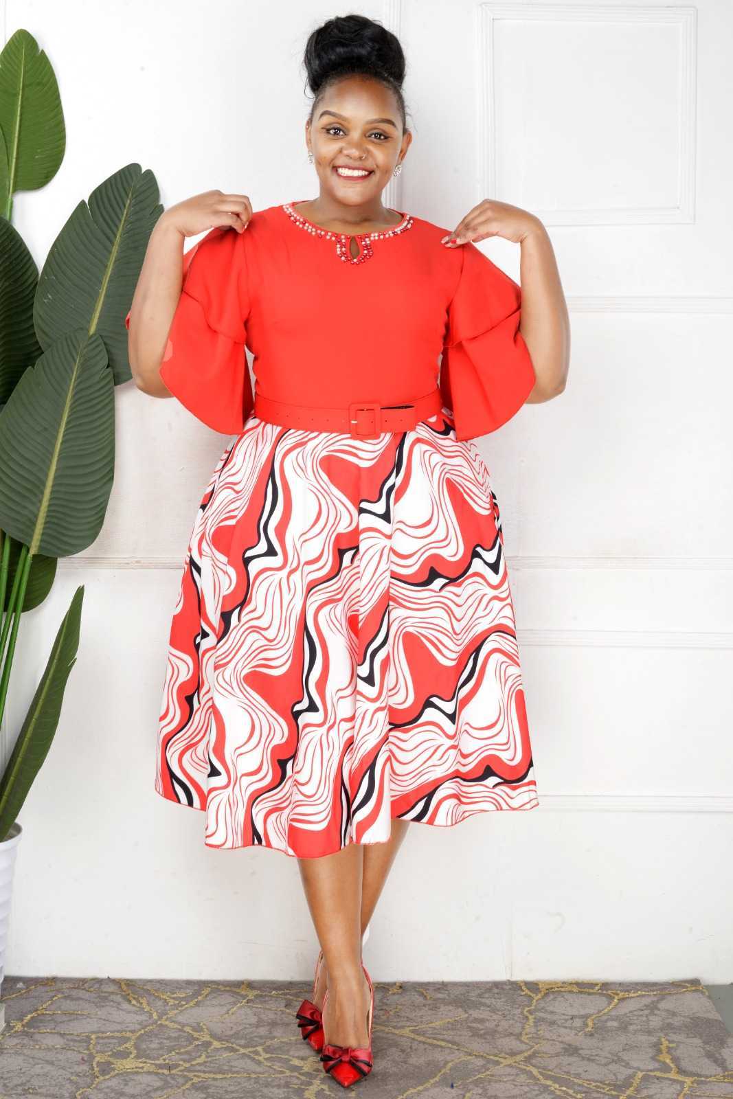 scatter dress
