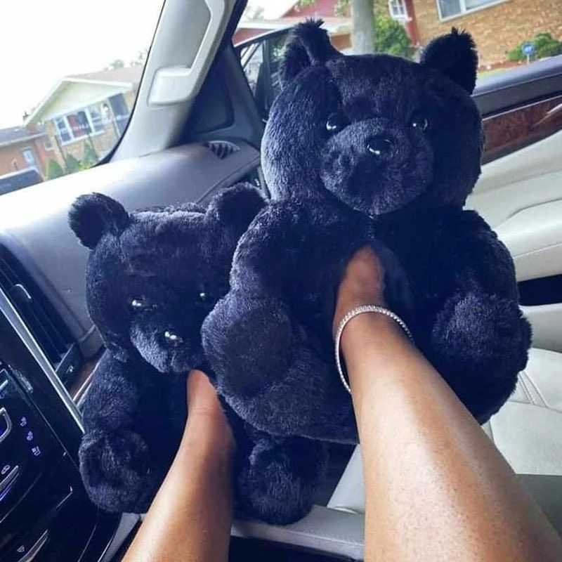 Bear Fluffy Sandal