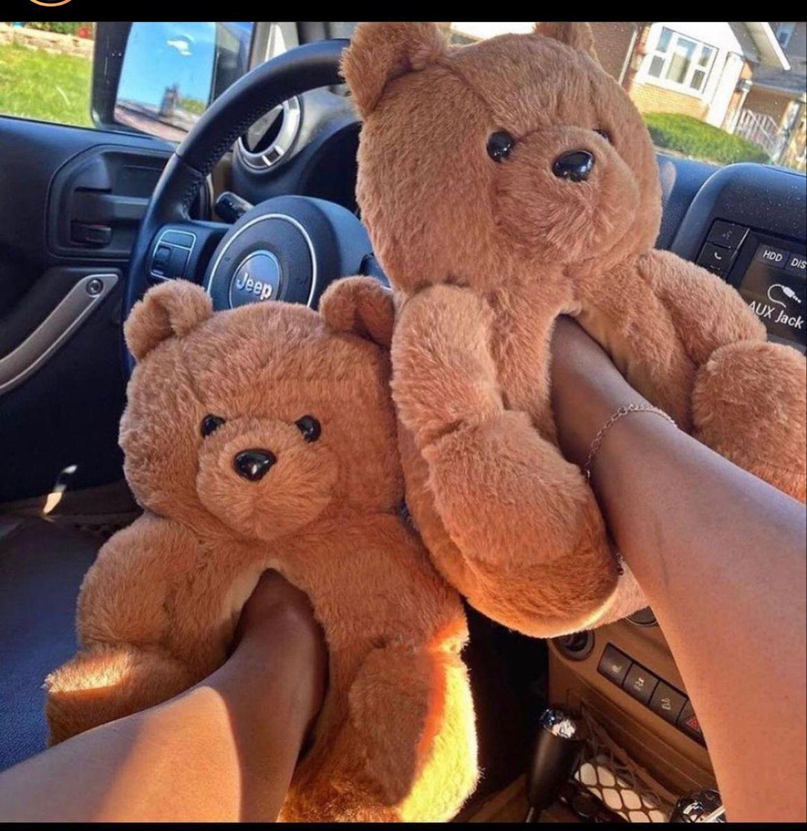 Bear Fluffy Sandal