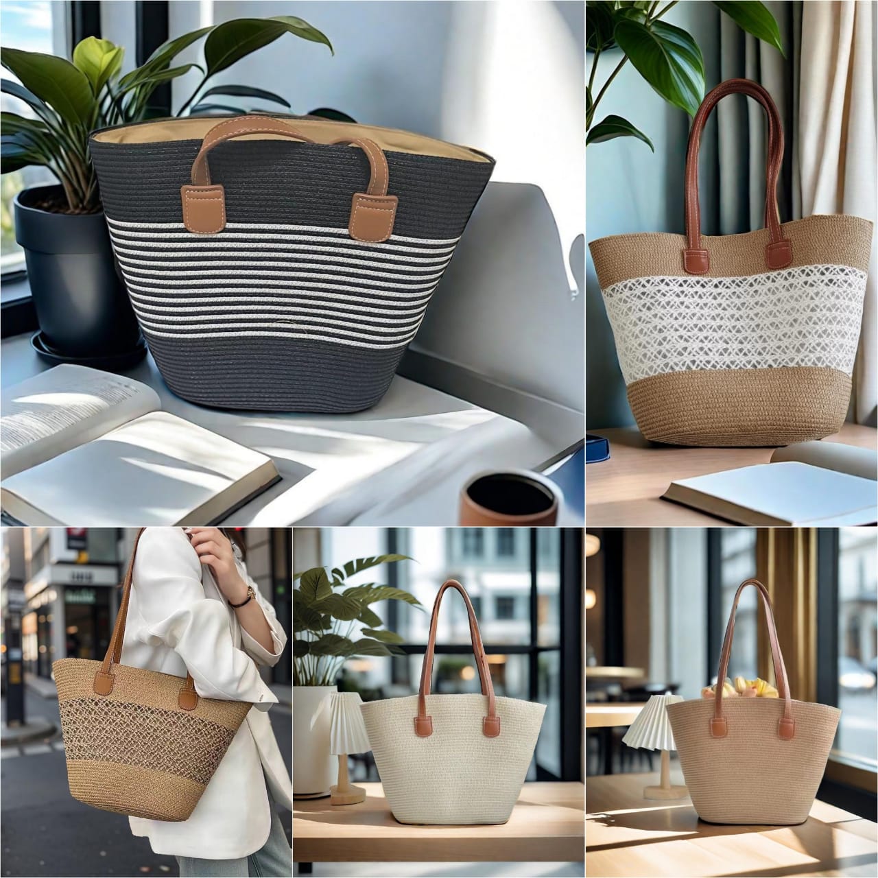 Summer Straw Bag