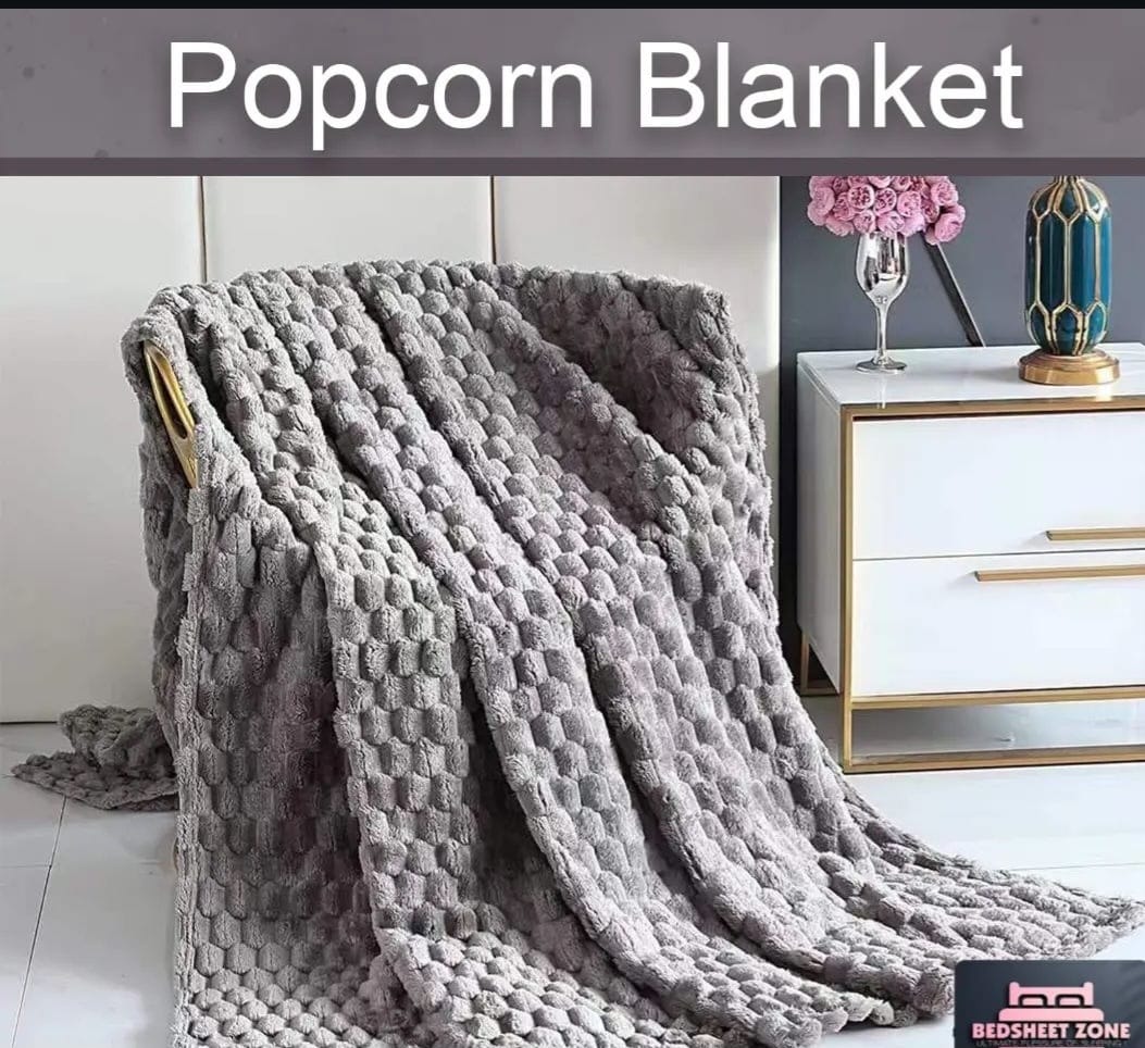 popcorn Fleece blanket