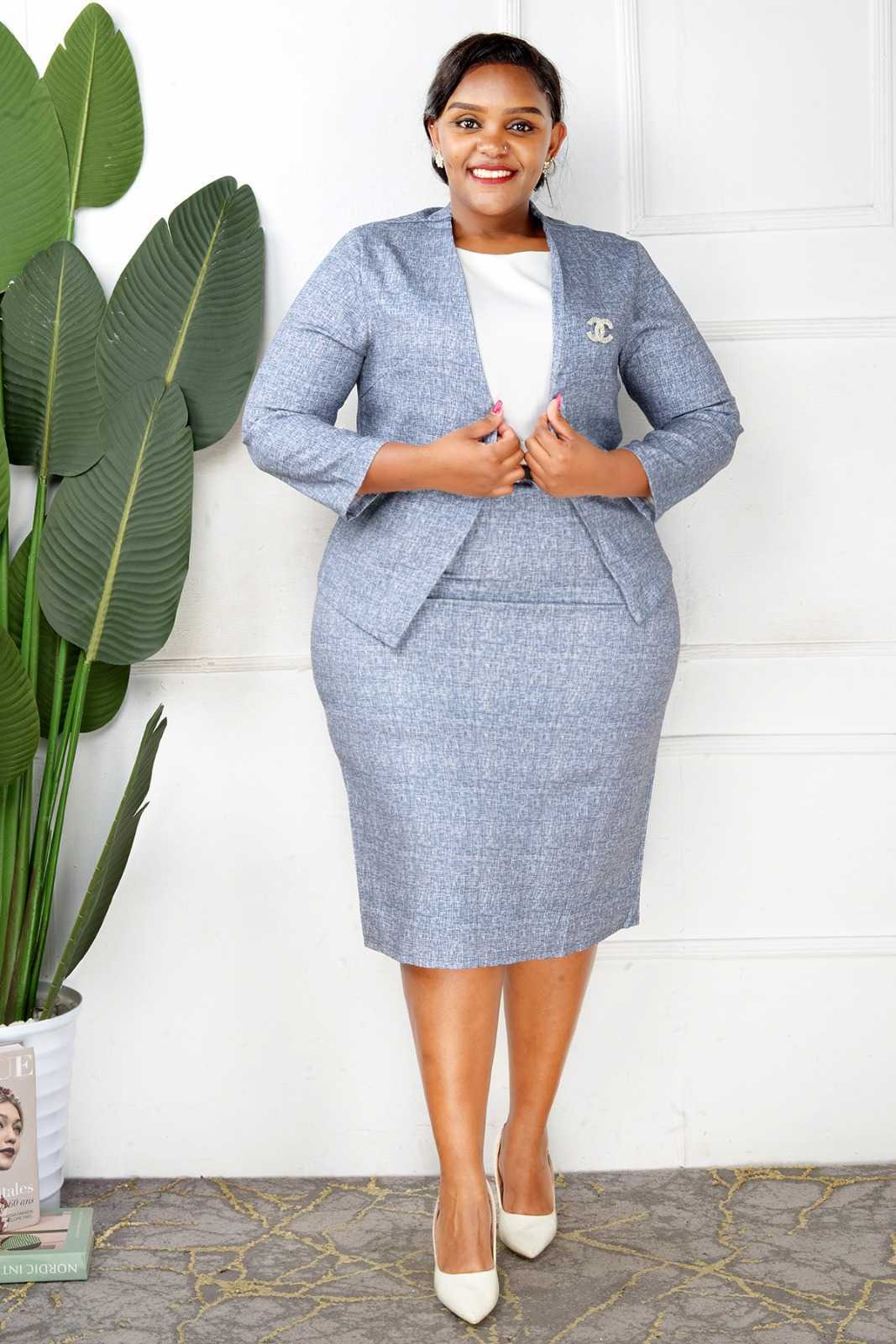 Three Piece Office Dress