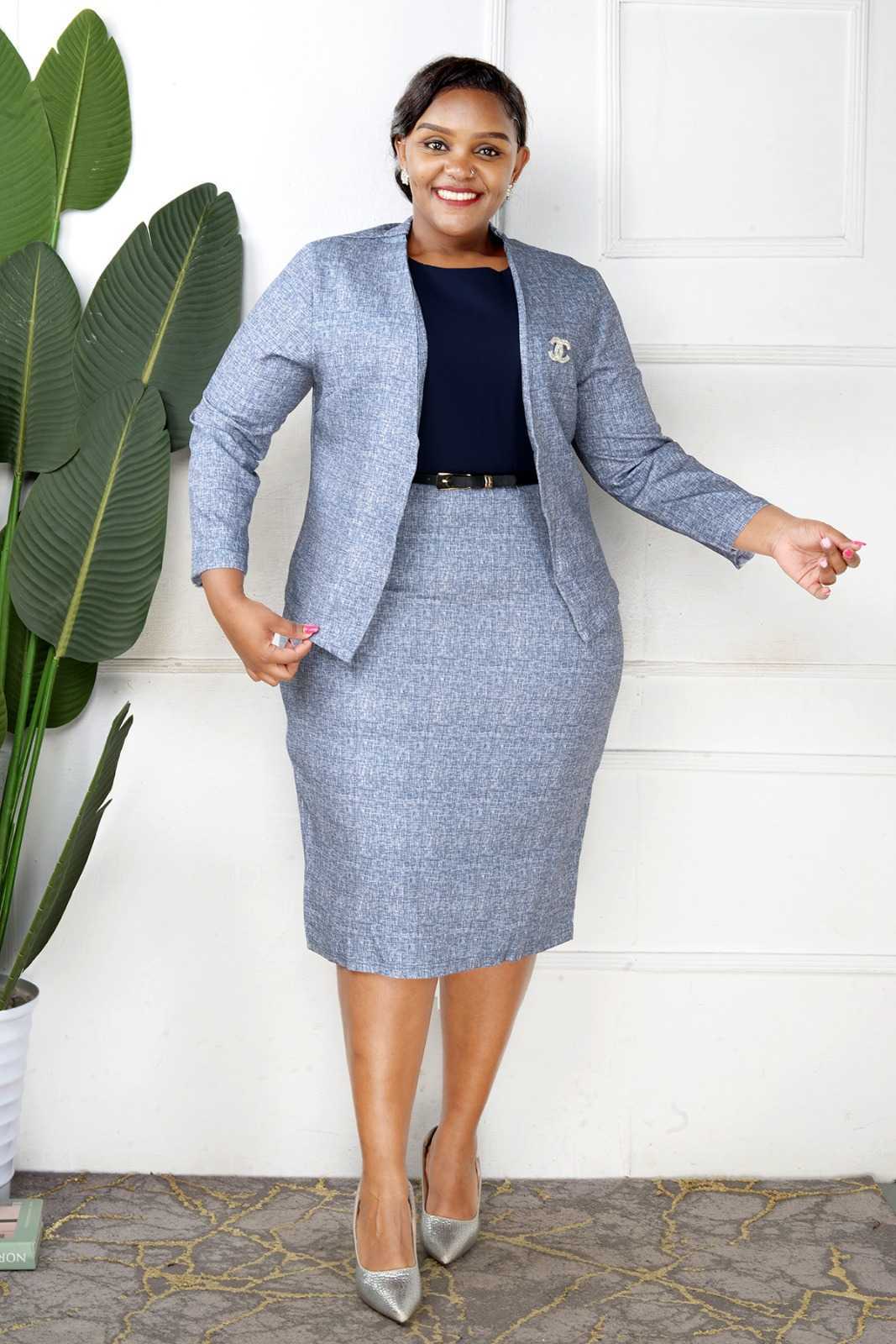 Three Piece Office Dress