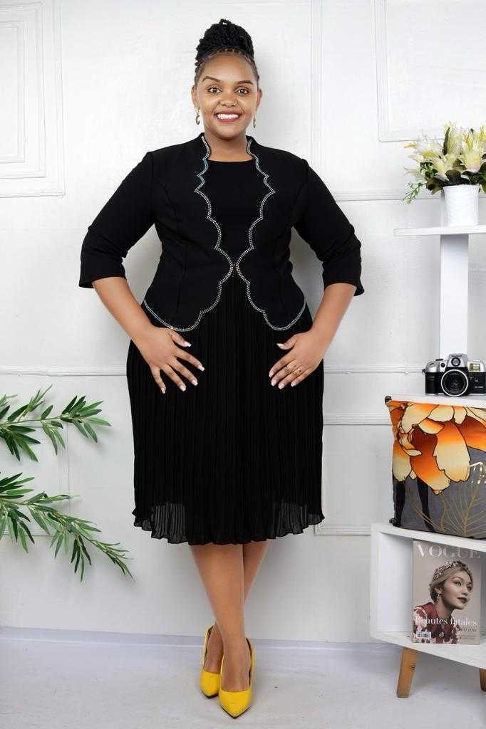 Scatter Two Piece Dress