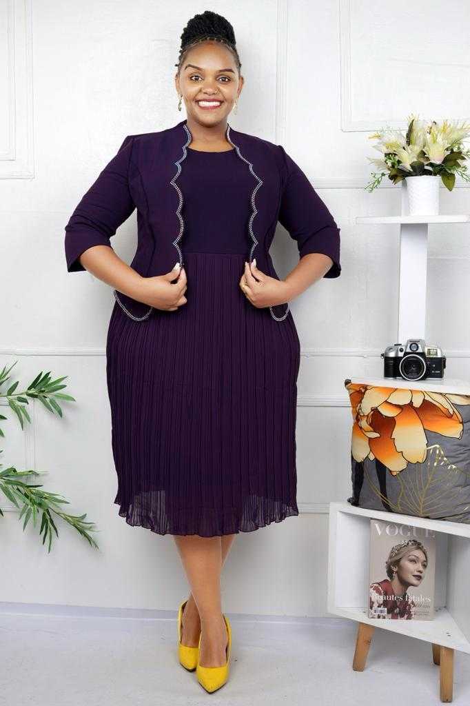 Scatter Two Piece Dress