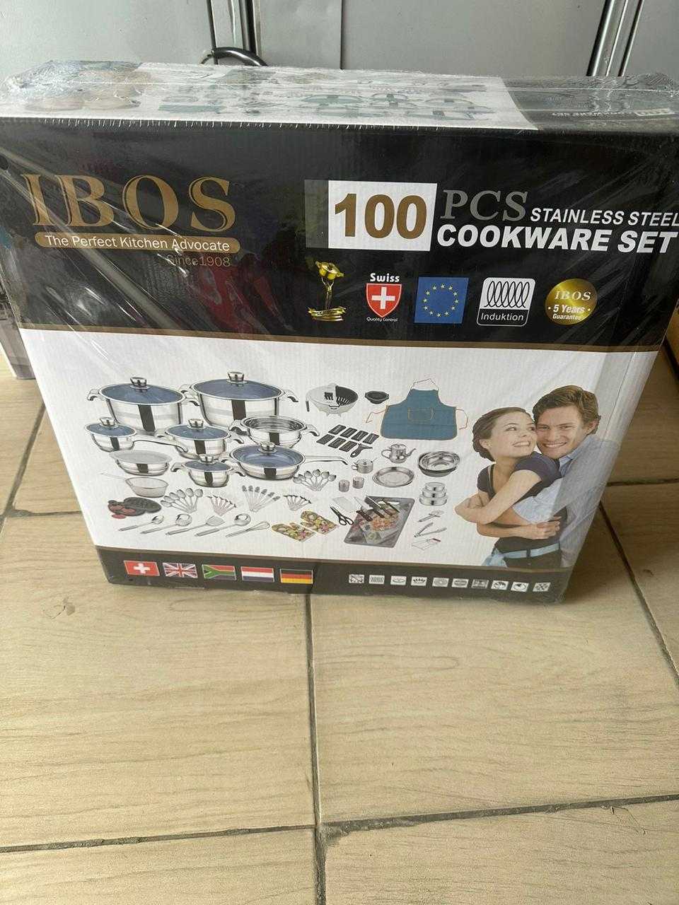 100 Pieces Cookware Aluminum Set
