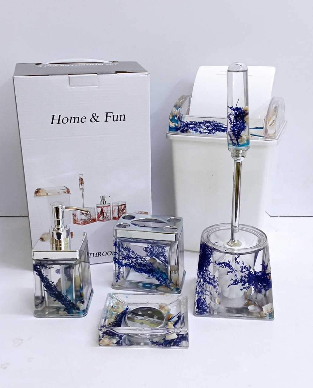 bathroom accessories set