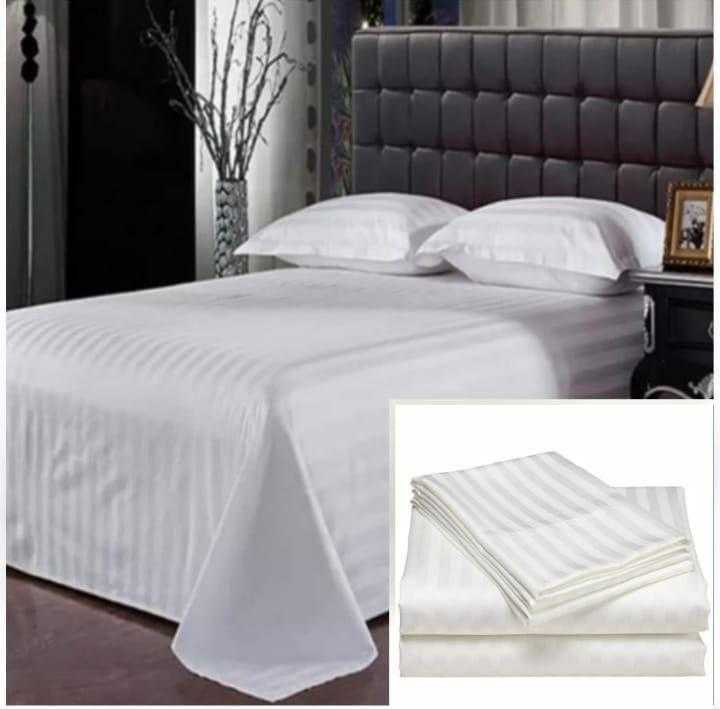 Stripped bedsheets