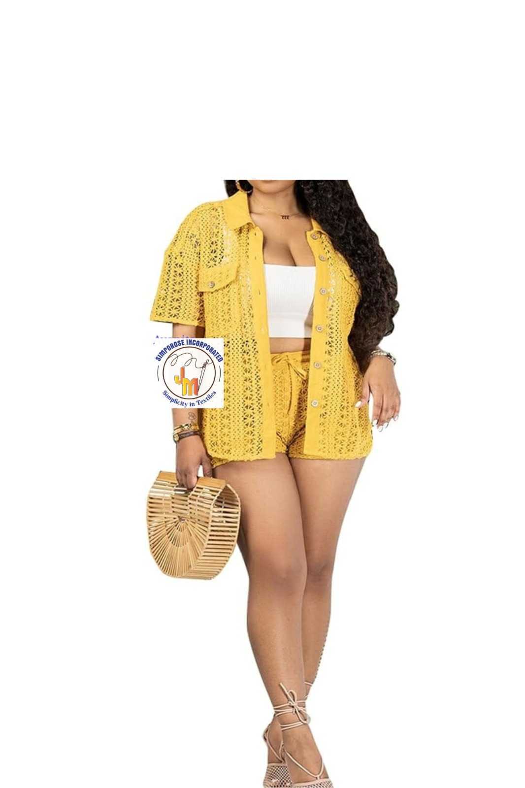 3 Piece Shorts Set.