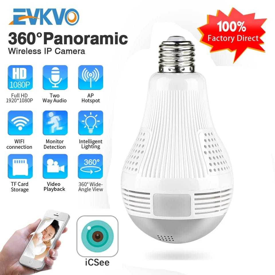 NANNY CAMERA/WIFI BULB