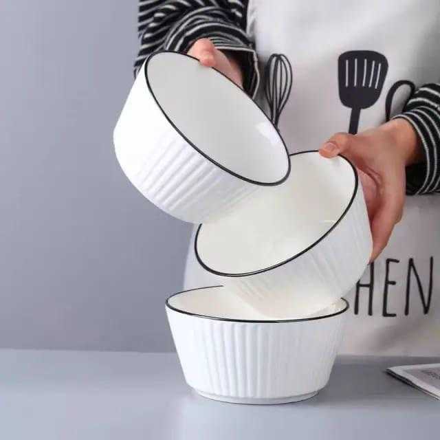 6 Pcs Ceramic Bowl Japanese
