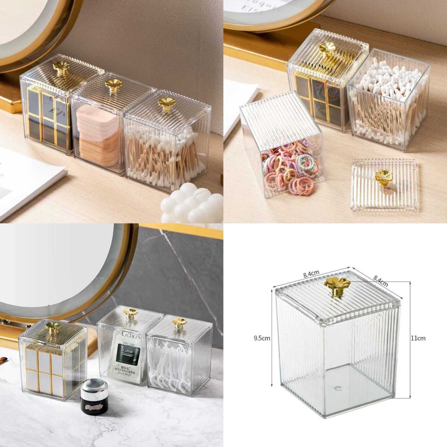 Multipurpose acrylic storage box