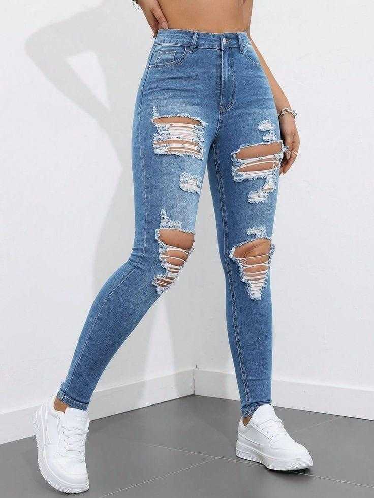 Shredded Jeans
