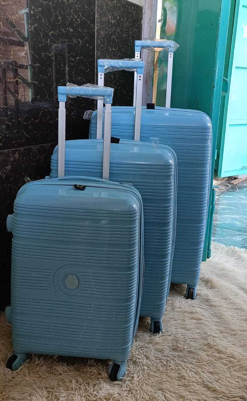 Rubber suitcases
