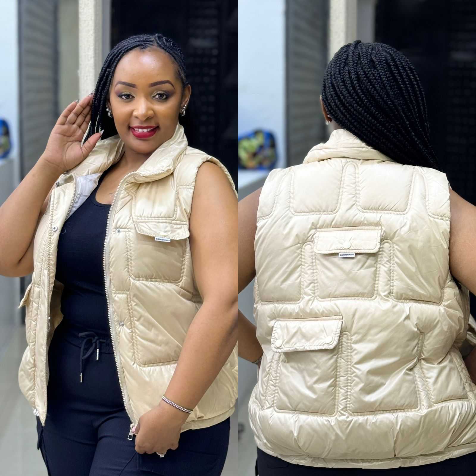 Turkey Sleeveless Puff Jackets