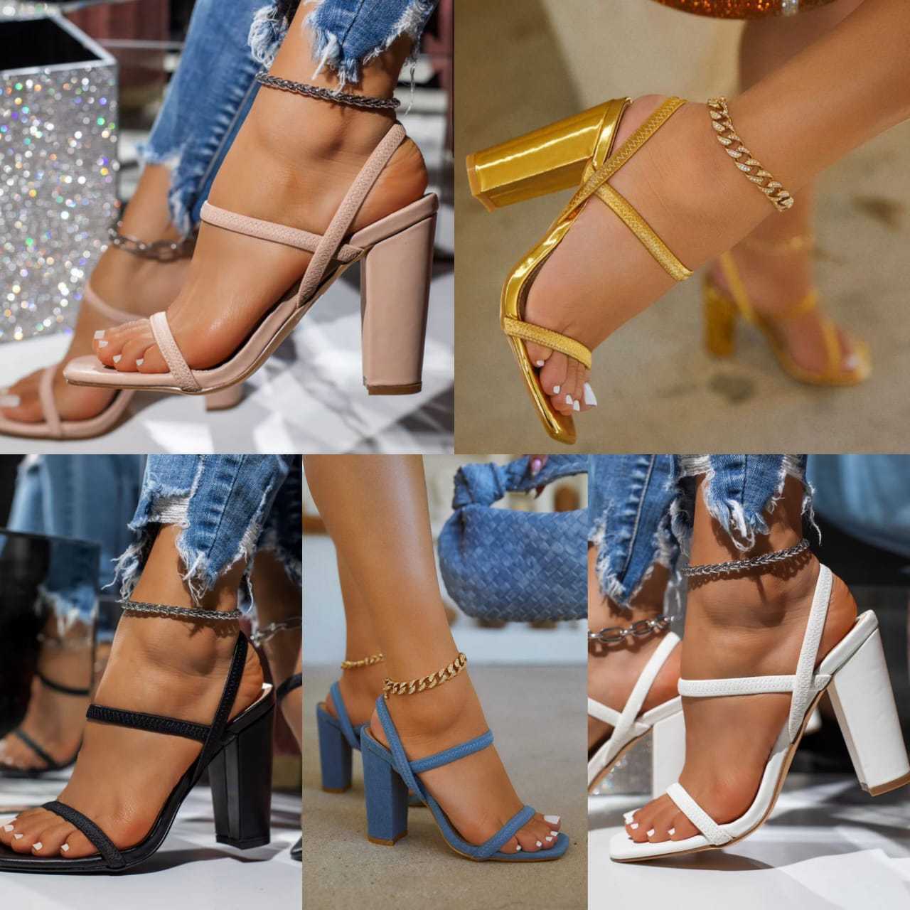 HIGH QUALITY CHUNKY STRAPY OPEN