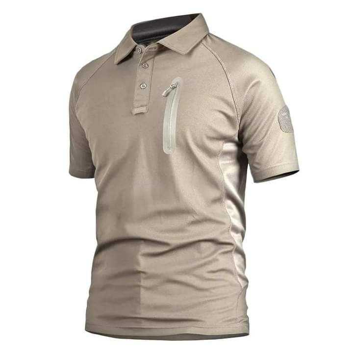 CHEST ZIP T-SHIRTS