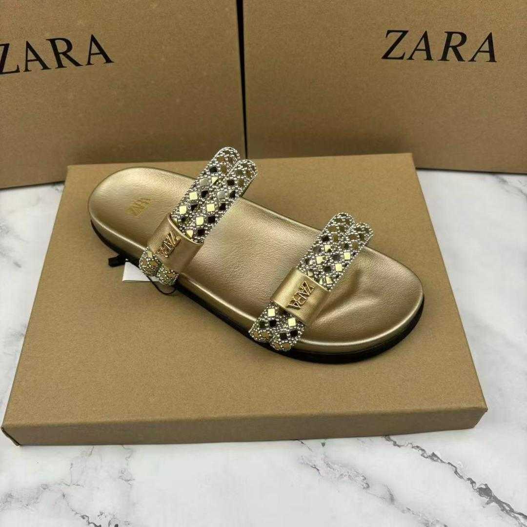 (ZARA) Slipon Sandles