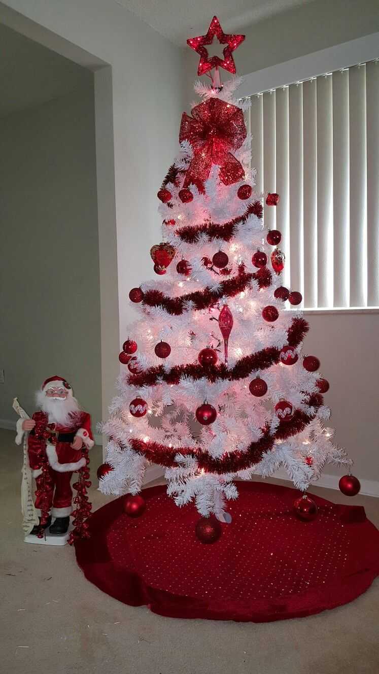 White Christmas Tree