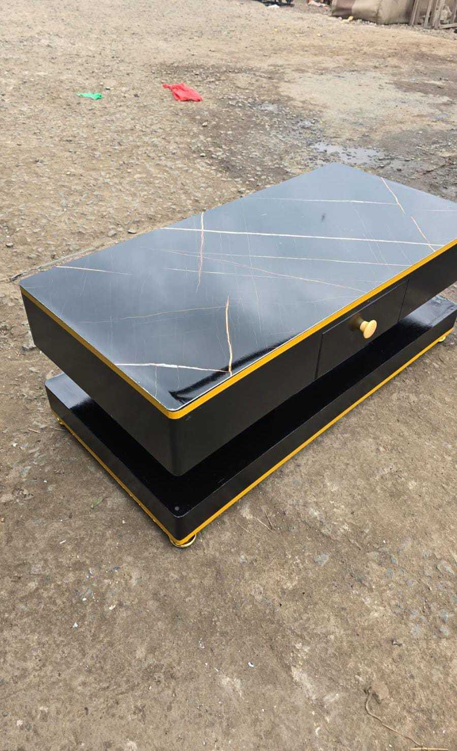 MDF with Marble Effect Rectangle Coffee Table C-14
