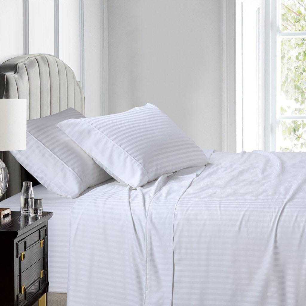 Cotton Stripped bedsheets