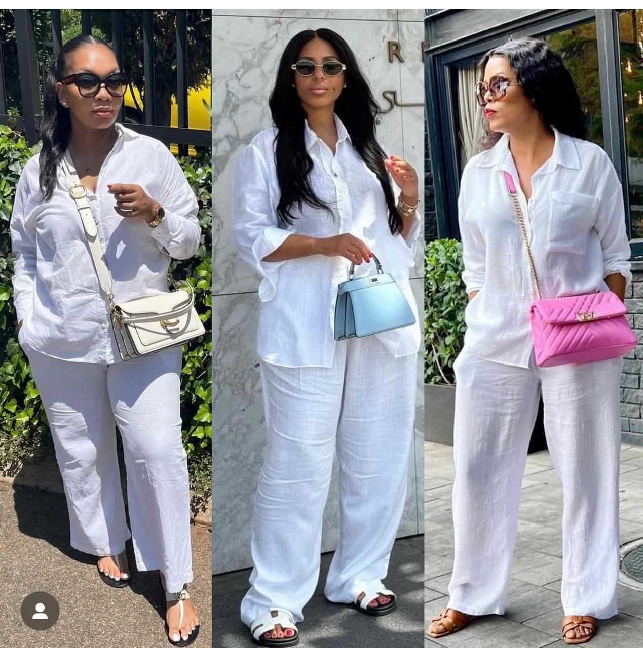 Linen Two Piece Set