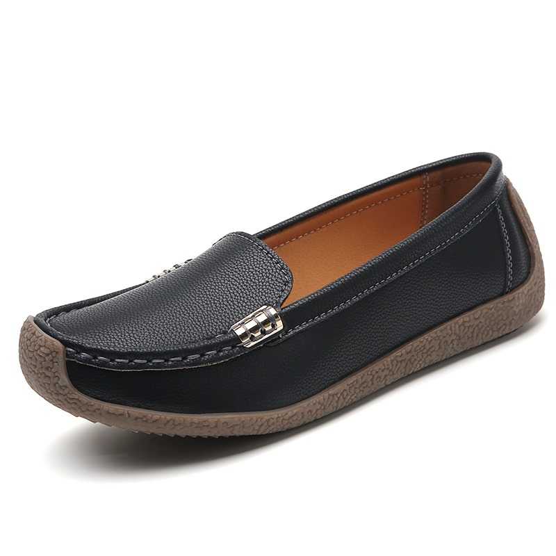 leather loafers