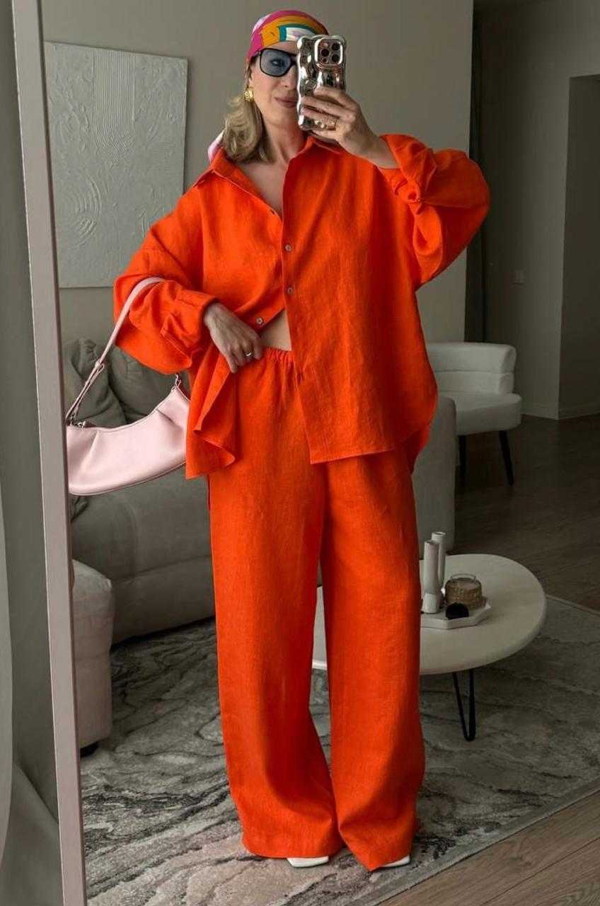 Pure Linen Set.
