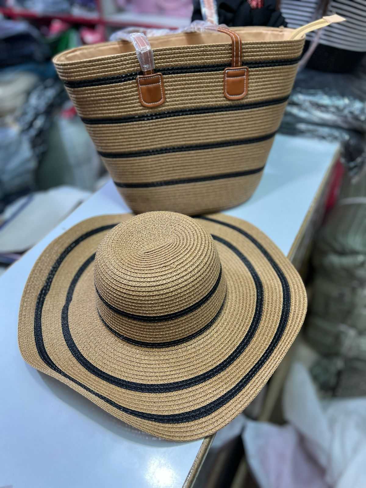 Straw bag