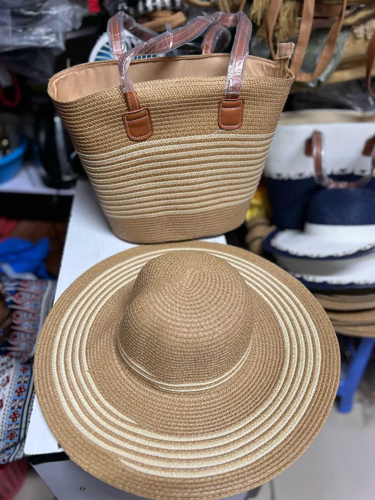 Straw bag